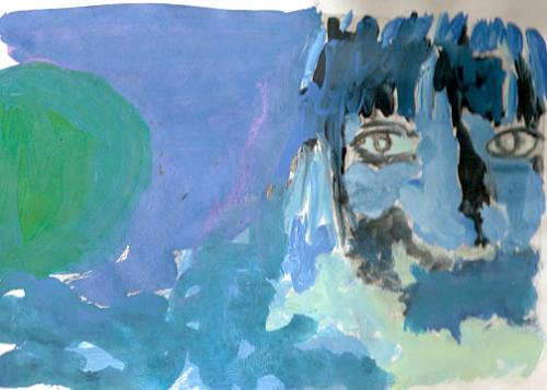 Autorretrato bajo el agua