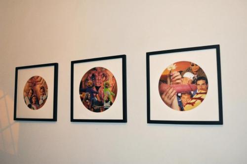 Collages del artista chileno Leonardo Casas.
