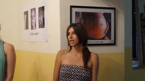 Presentación de la exposición de Fotografía y videoarte en el Museo LircunlautaChile, 2015.