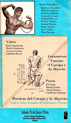 Invitación Poéticas del Cuerpo y lo Abyecto