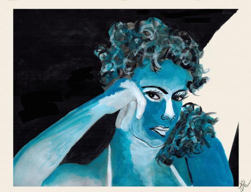Elizabeth Taylor bajo el agua
