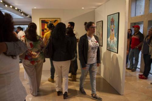 Exposición colectiva "Los artistas celebran al MAX" con motivo del 30 aniversario del Museo de Antropología de Xalapa.Veracruz, México, 2016.