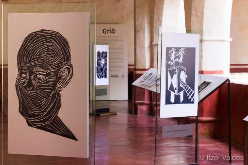 Exposición de grabado y presentación de la colección "Grito" de la editorial independiente La hoja doblada.